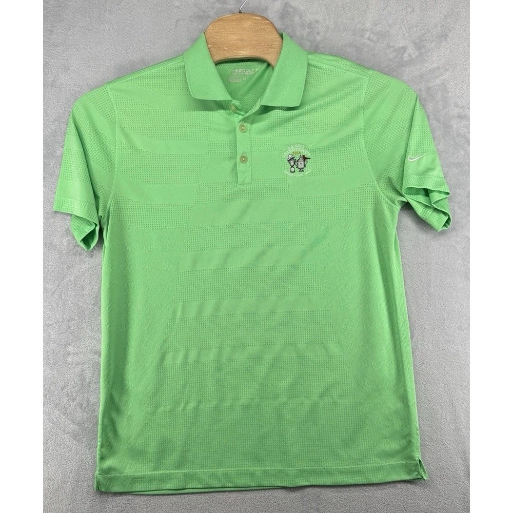 Nike Dri-Fit‎ Tour US Open 2014 Pinehurst Green Polo Shirt Men's Size XL